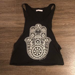 Spiritual Gangster Hamsa Muscle Tank Size M